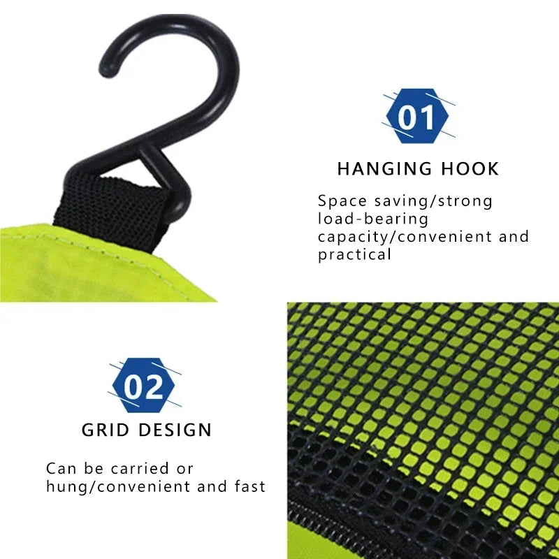 Hanging Men's Toiletry Bag Large Waterproof Cosmetic Bags Travel Organizer Lady Toiletries Makeup Toilet Foldable Bathroom Kit